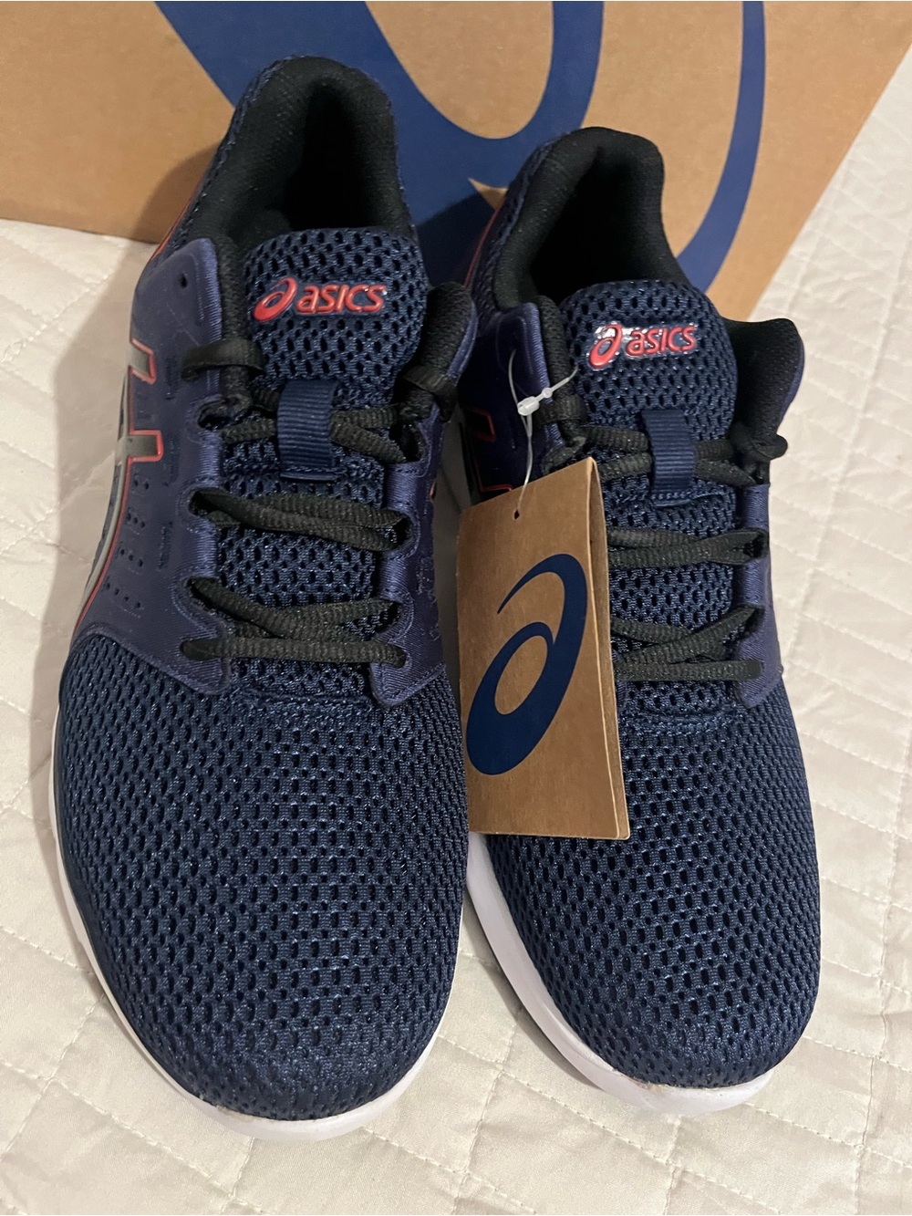 ASICS Gel Ease Mens Size 10
Running Shoes Navy/Black Sneakers 1011B787-400 NEW